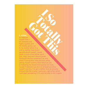 Knock Knock I So Totally Got This InnerTruth Journal (Ombre Edition),Used