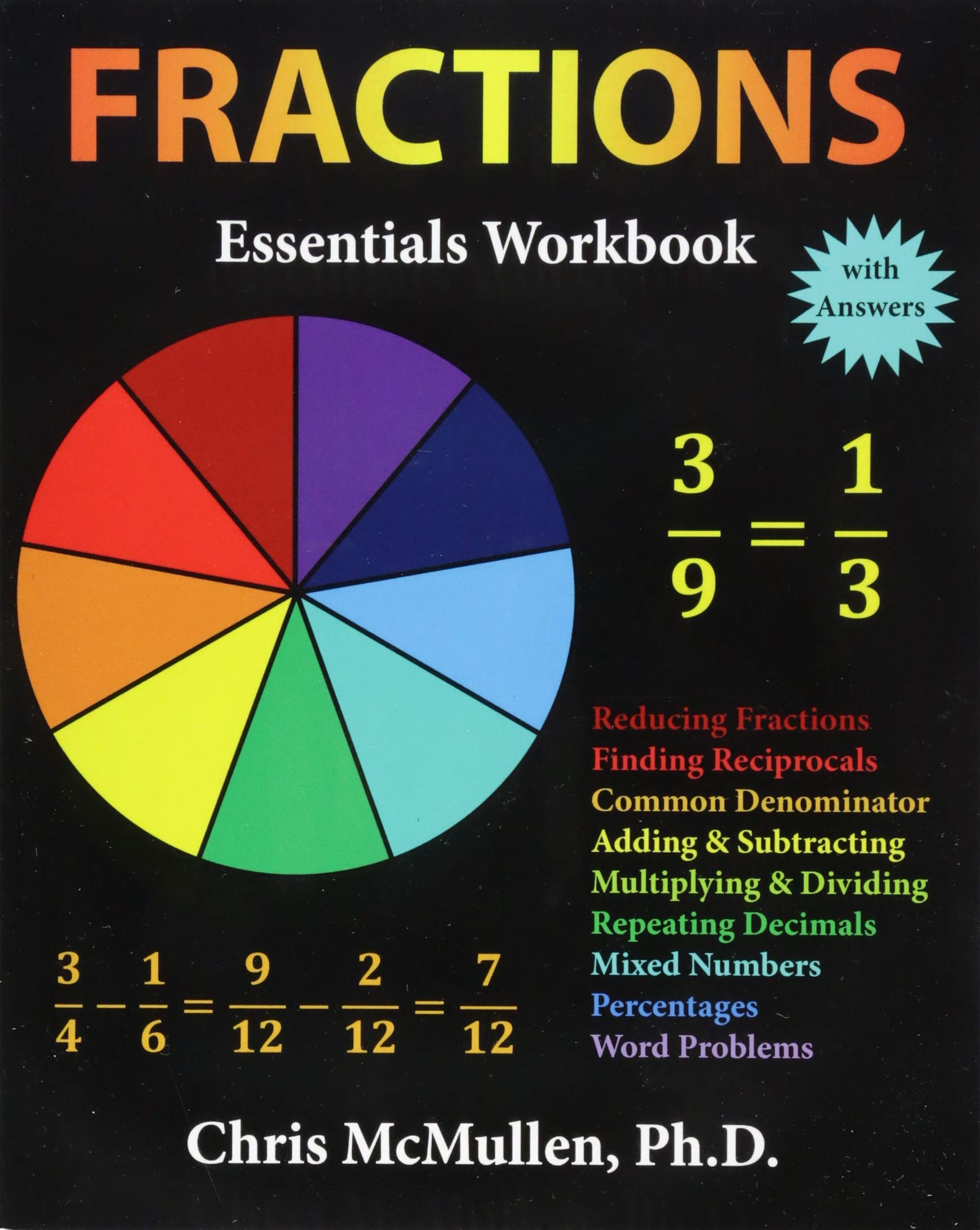 Fractions Essentials Workbook with Answers,New
