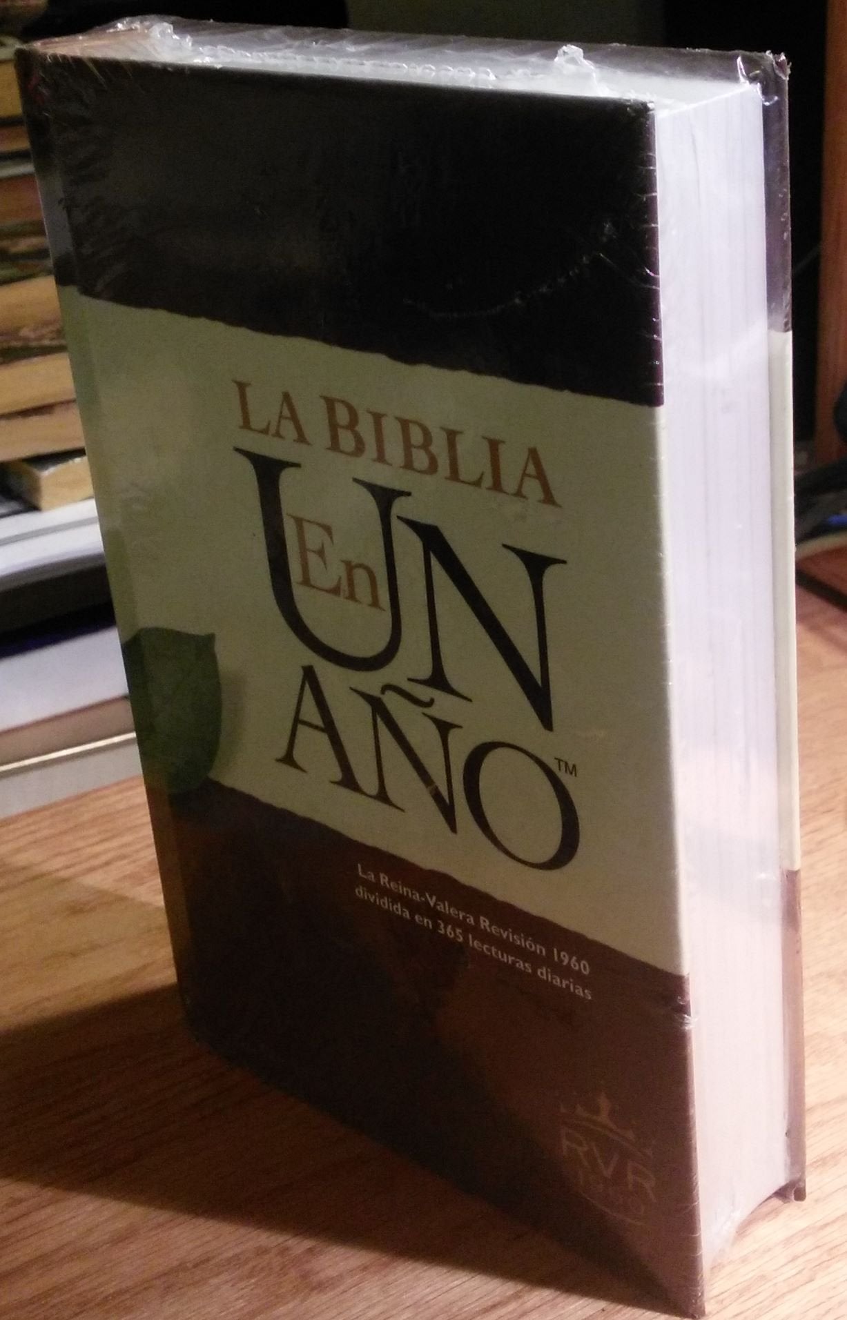 La Biblia en un ao RVR60 (Spanish Edition),Used