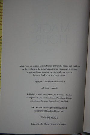 Magic Hour: A Novel,New