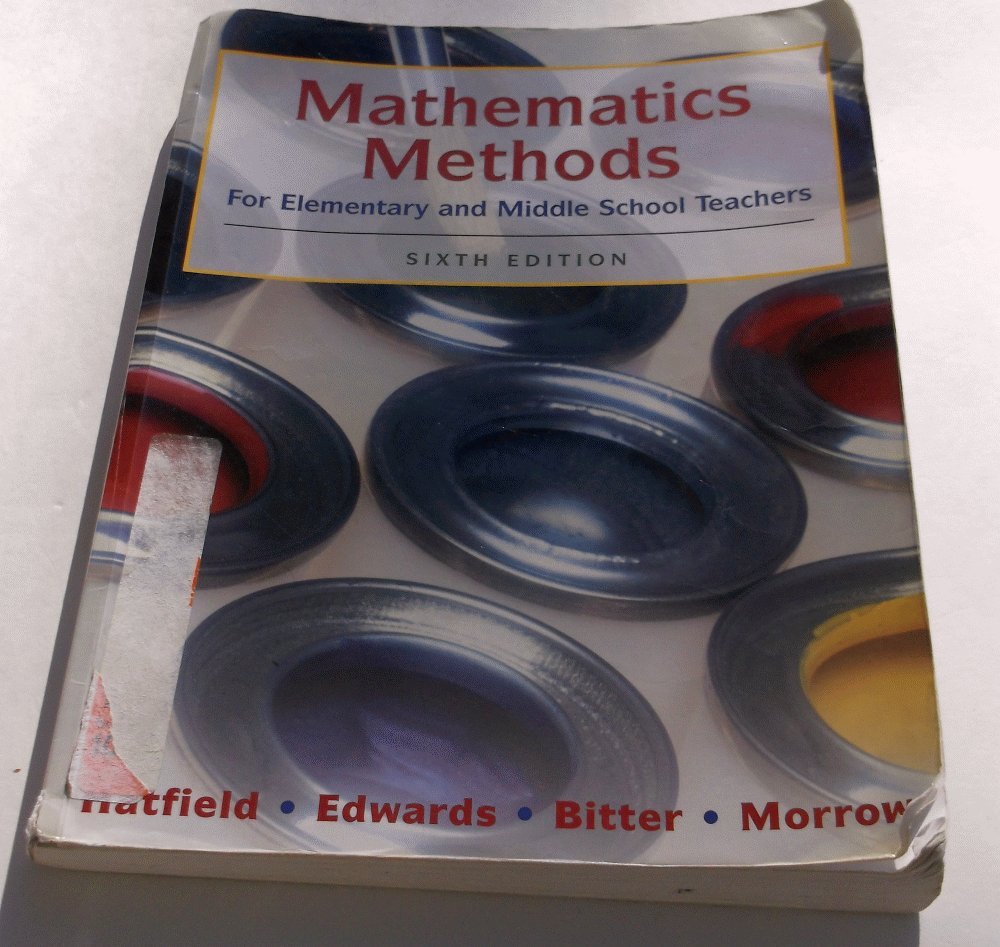 Mathematics Methods for Elementary and Middle School Teachers,Used