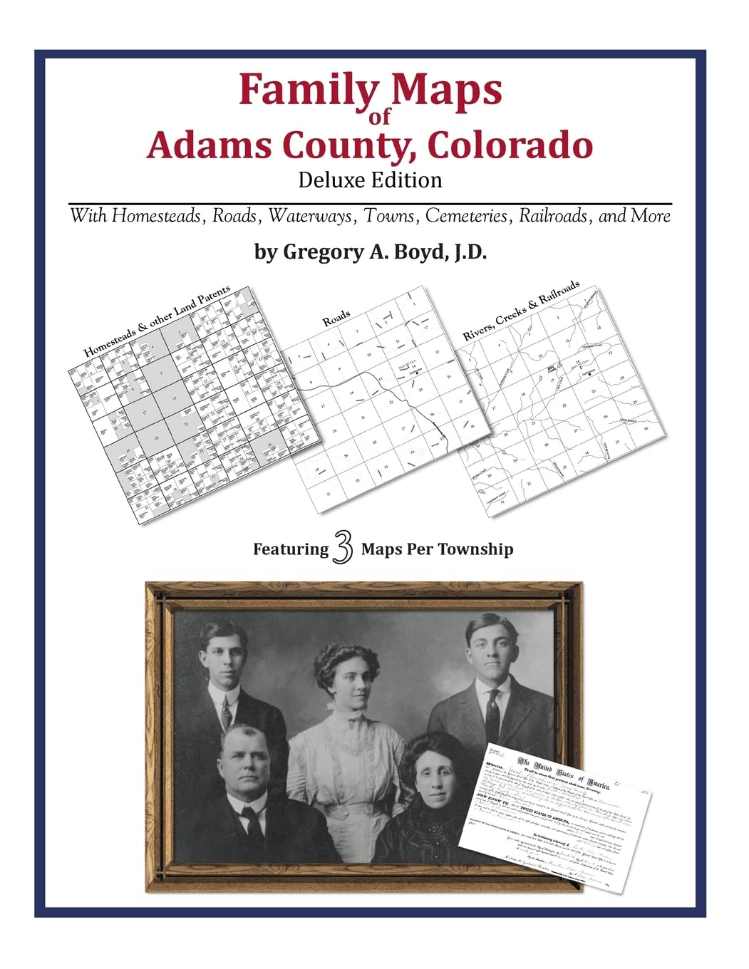 Family Maps of Adams County, Colorado,Used