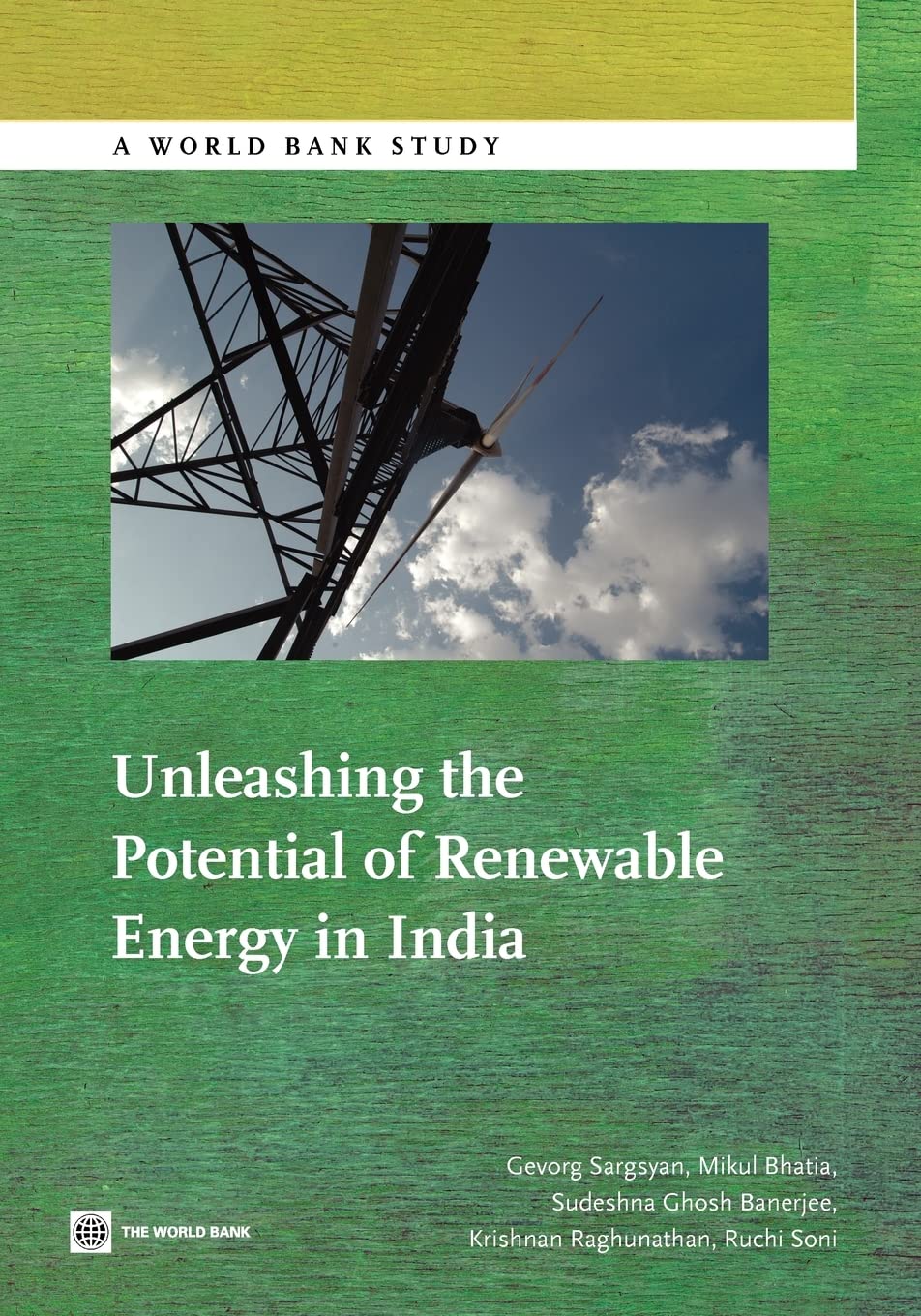 Unleashing The Potential Of Renewable Energy In India (World Bank Studies),Used
