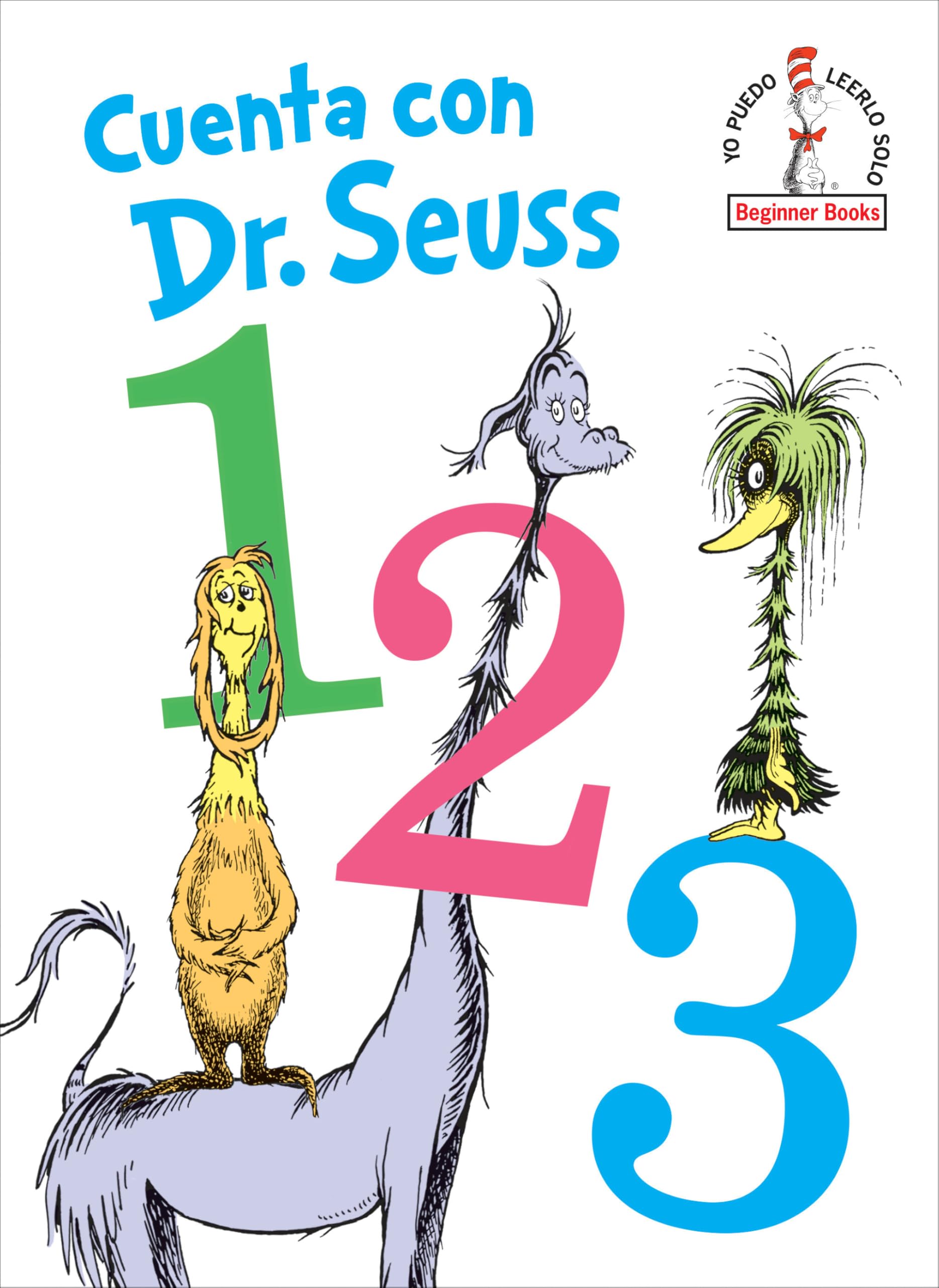 Cuenta Con Dr. Seuss 1 2 3 (Dr. Seuss'S 1 2 3 Spanish Edition) (Beginner Books)-new
