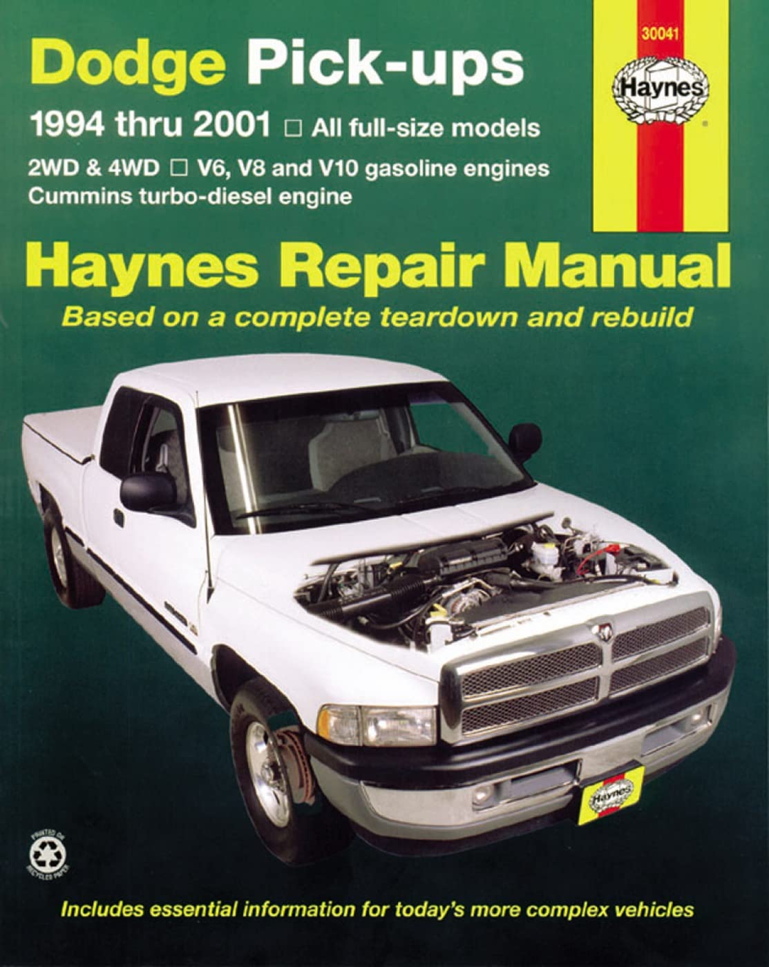 Dodge Pickups, 19942001 (Haynes Repair Manuals)