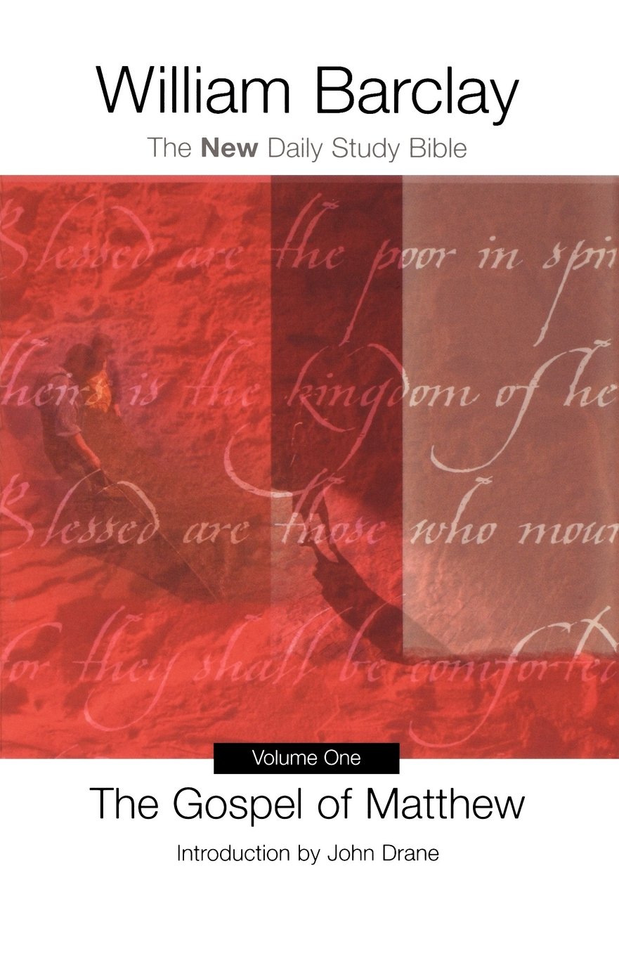 The Gospel of Matthew Volume I (The New Daily Study Bible),Used