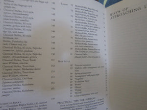 Ikebana, Spirit and Technique (English and German Edition),Used
