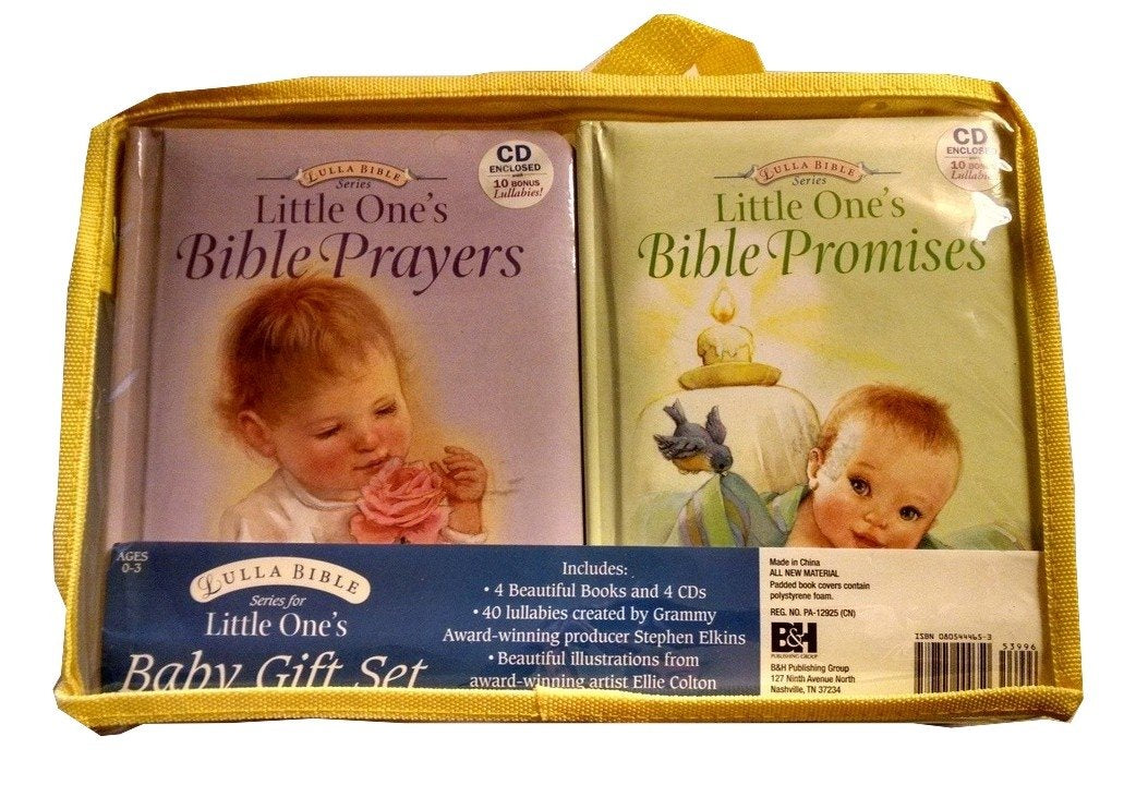 Lulla Bible Series for Little One's Baby Gift Set with CD (Audio),Used