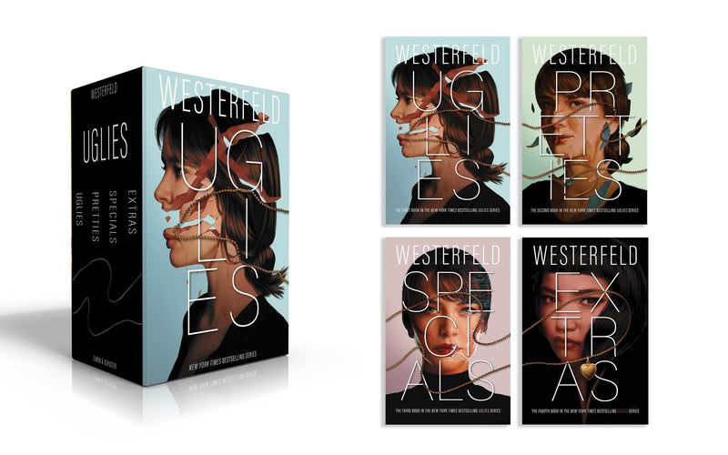 Uglies (Boxed Set): Uglies; Pretties; Specials; Extras,New