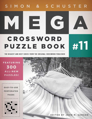 Simon & Schuster Mega Crossword Puzzle Book #11 (11) (S&S Mega Crossword Puzzles),Used