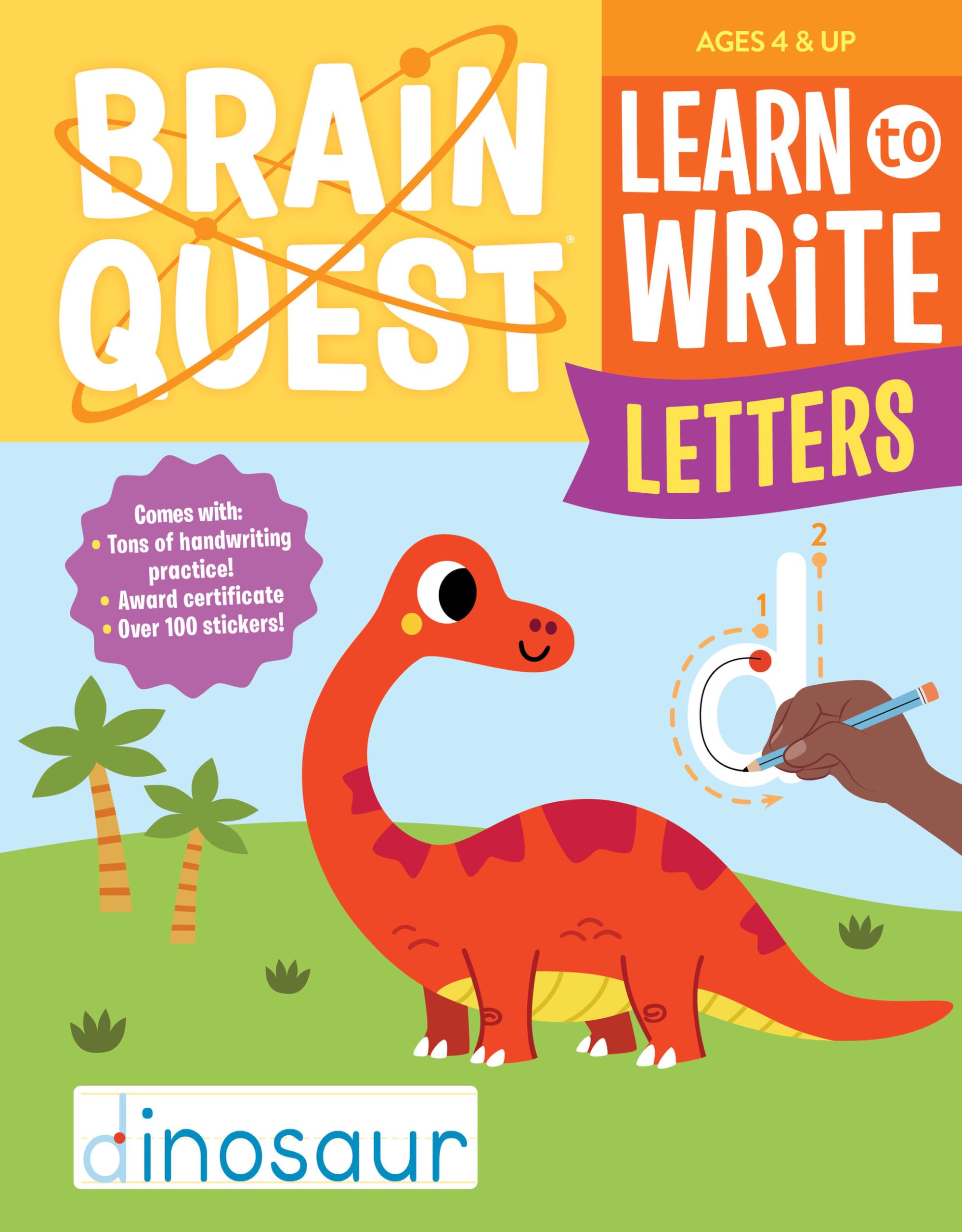 Brain Quest Learn to Write: Letters,New