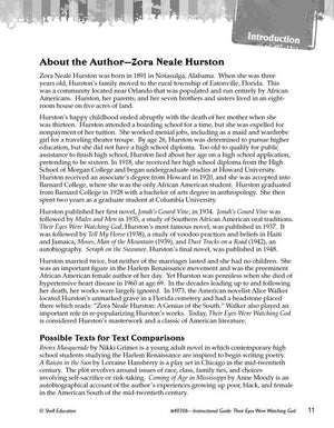 Their Eyes Were Watching God: An Instructional Guide for Literature  Novel Study Guide for High School Literature with Close Re,Used