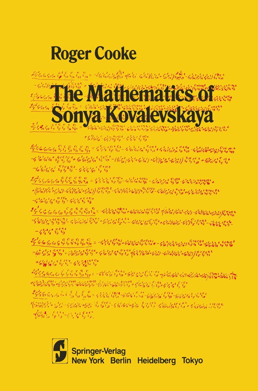 The Mathematics of Sonya Kovalevskaya,Used