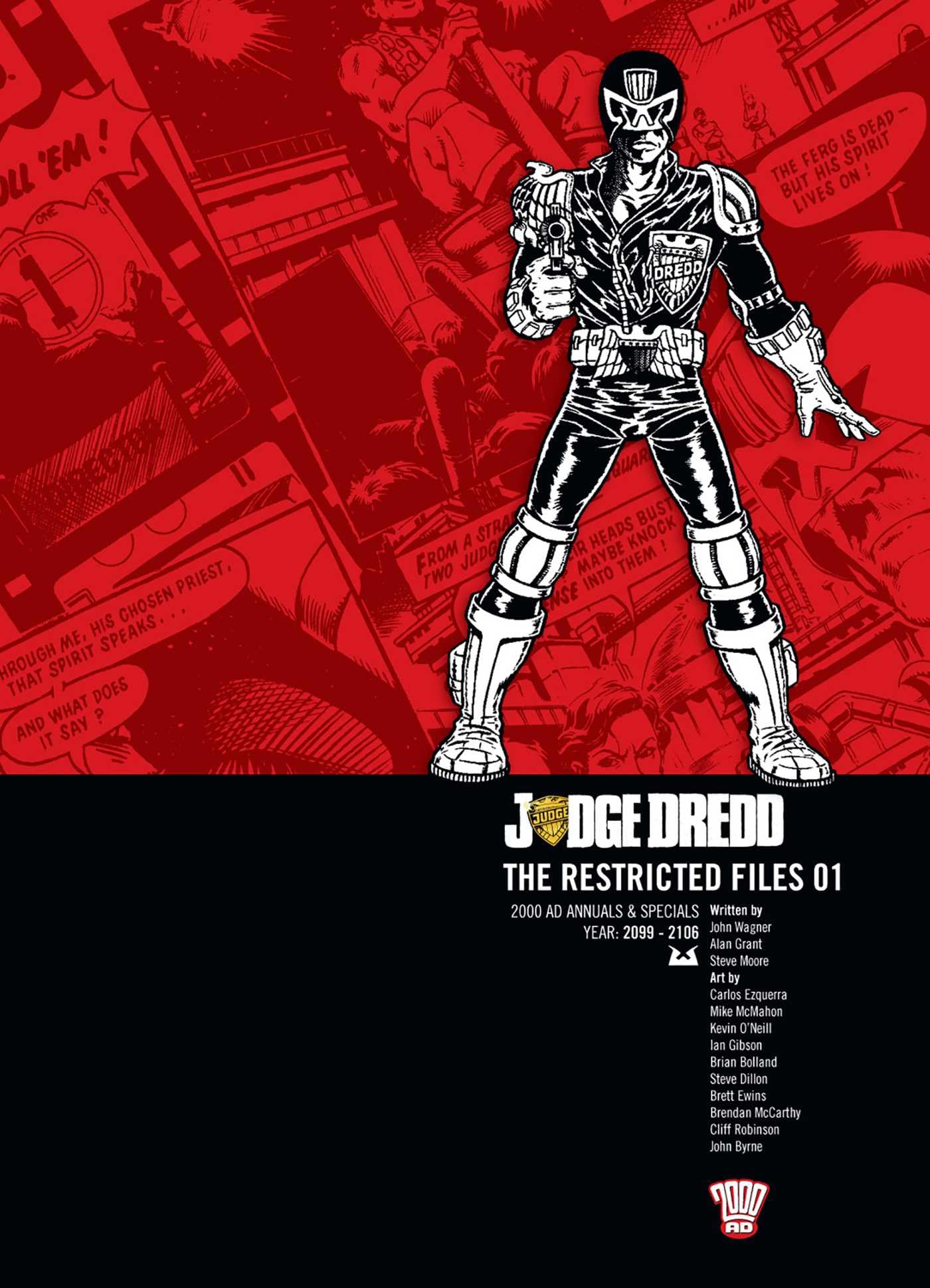 Judge Dredd: The Restricted Files, Vol. 1 2000 AD Annuals & Specials, Year 20992106,Used