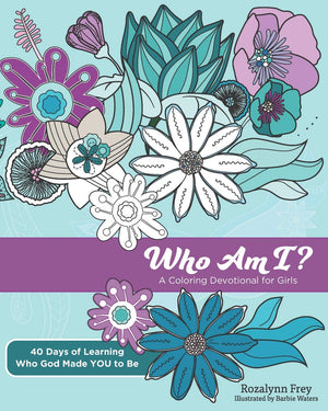 Who Am I?: A Coloring Devotional for Girls 40 Days of Learning Who God Made YOU to Be,Used