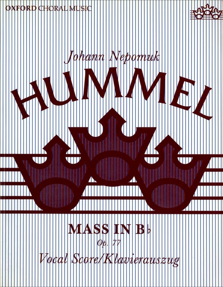 Mass in B flat: Vocal score,Used