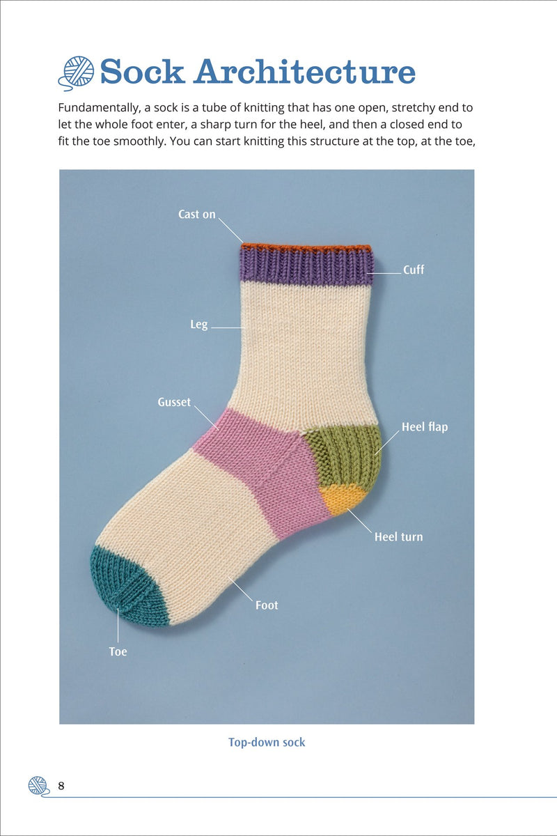 The Sock Knitter's Handbook by Martingale: Expert Tips and Tricks for Knitting Stunning Socks