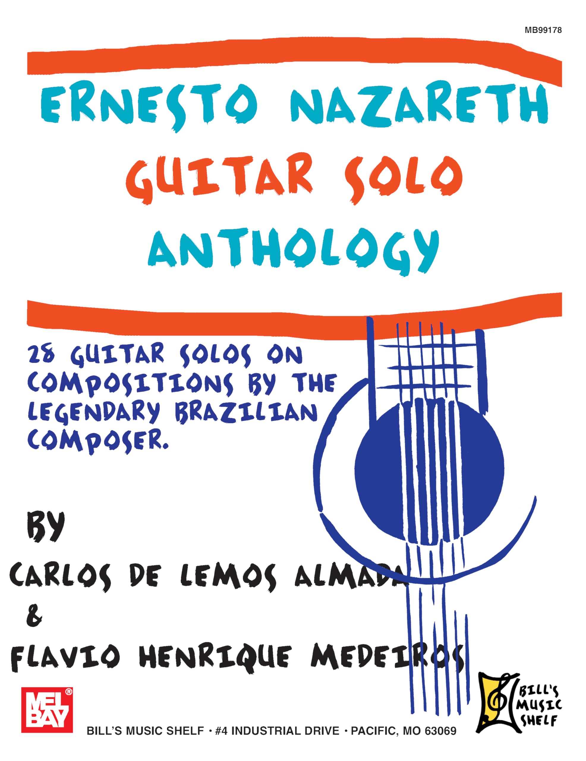 Ernesto Nazareth Guitar Solo Anthology,Used