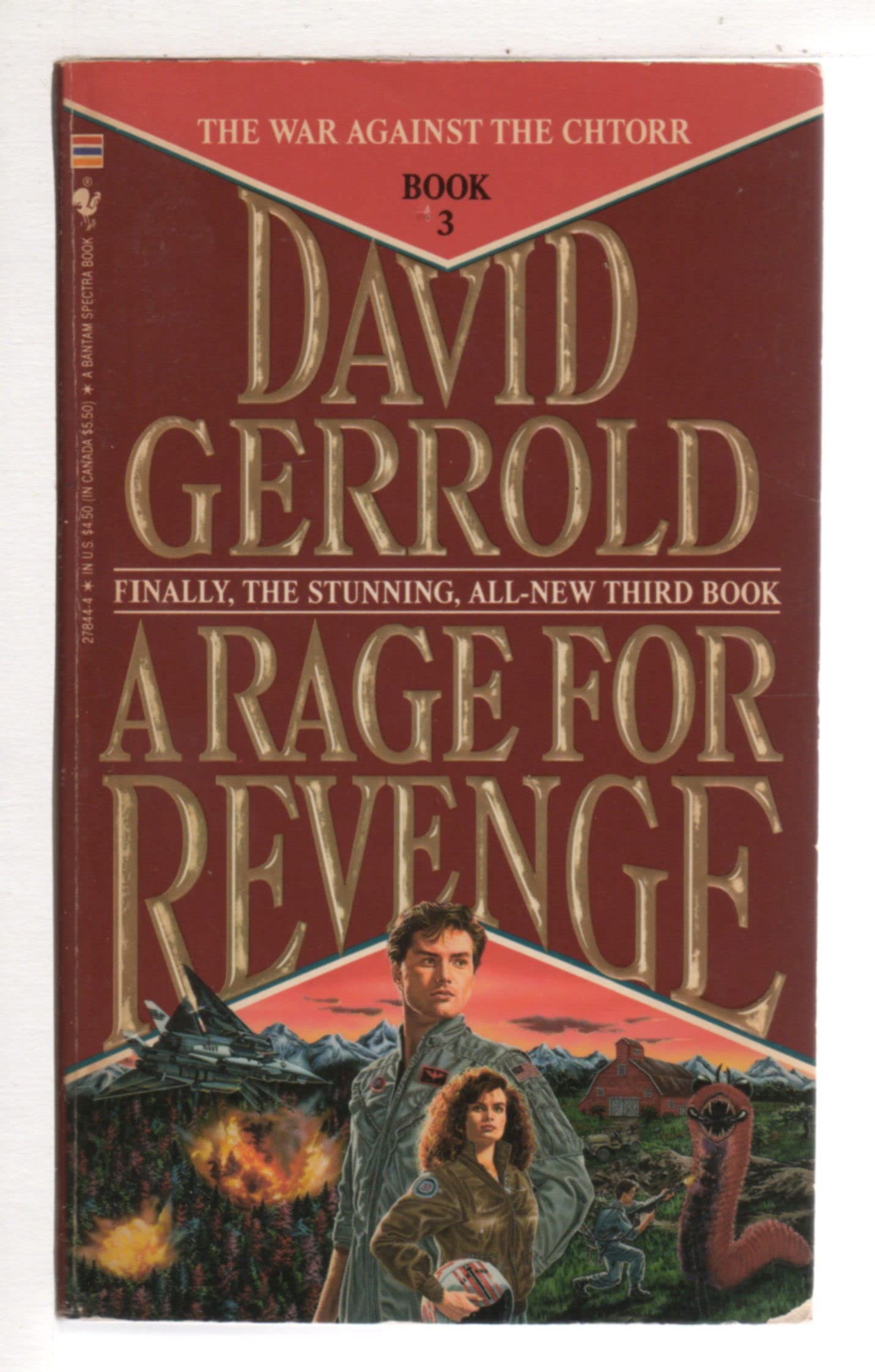 A Rage For Revenge (War Against The Chtorr, Book 3),Used
