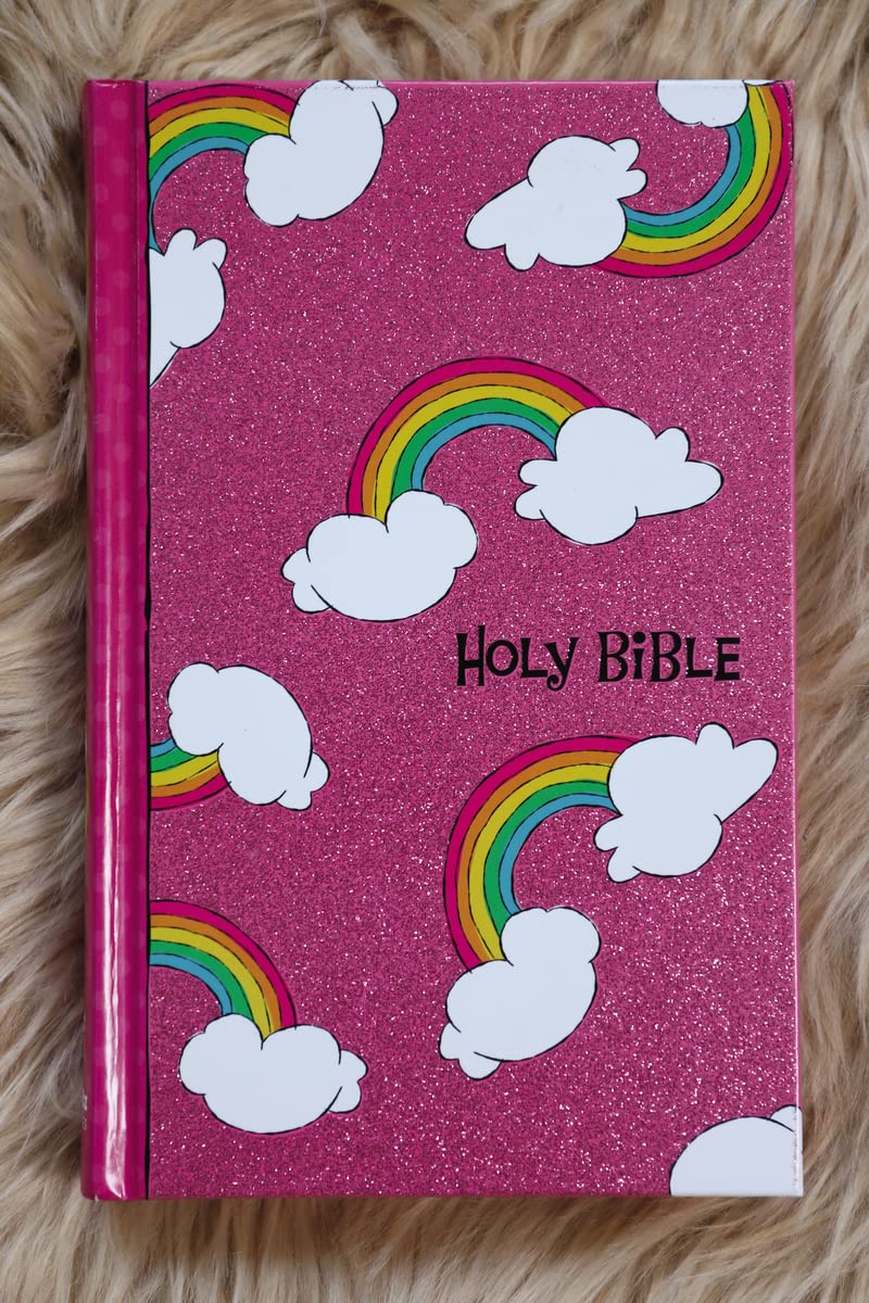 NIV, God's Rainbow Holy Bible, Hardcover, Comfort Print,Used