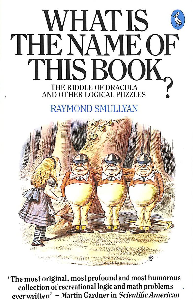 What is the name of this book? the riddle of Dracula and other logical puzzles,Used