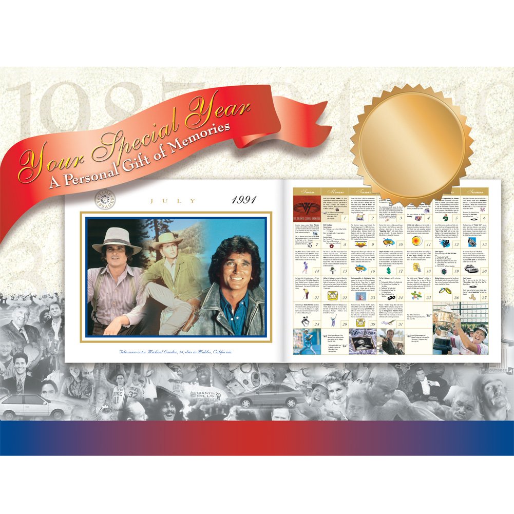 Time Passages 1991 Yearbook,Used