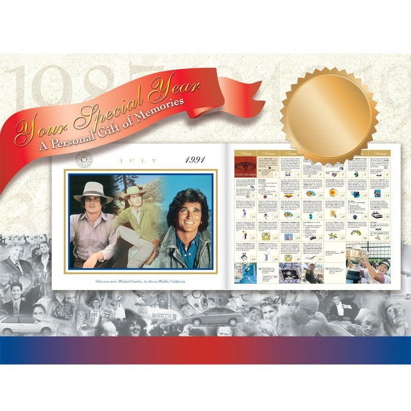 Time Passages 1991 Yearbook,Used