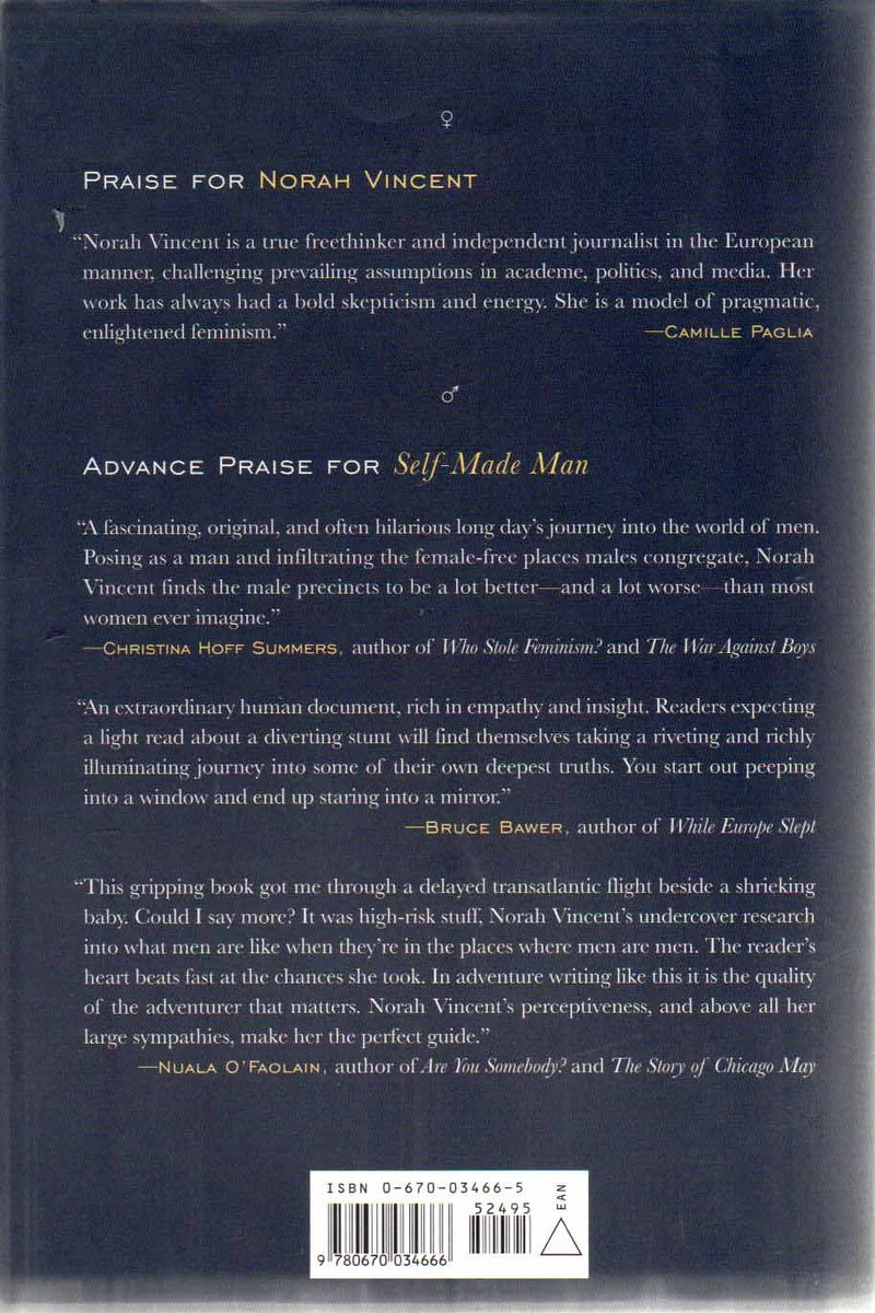Selfmade Man: One Woman'S Journey Into Manhood And Back Again,New