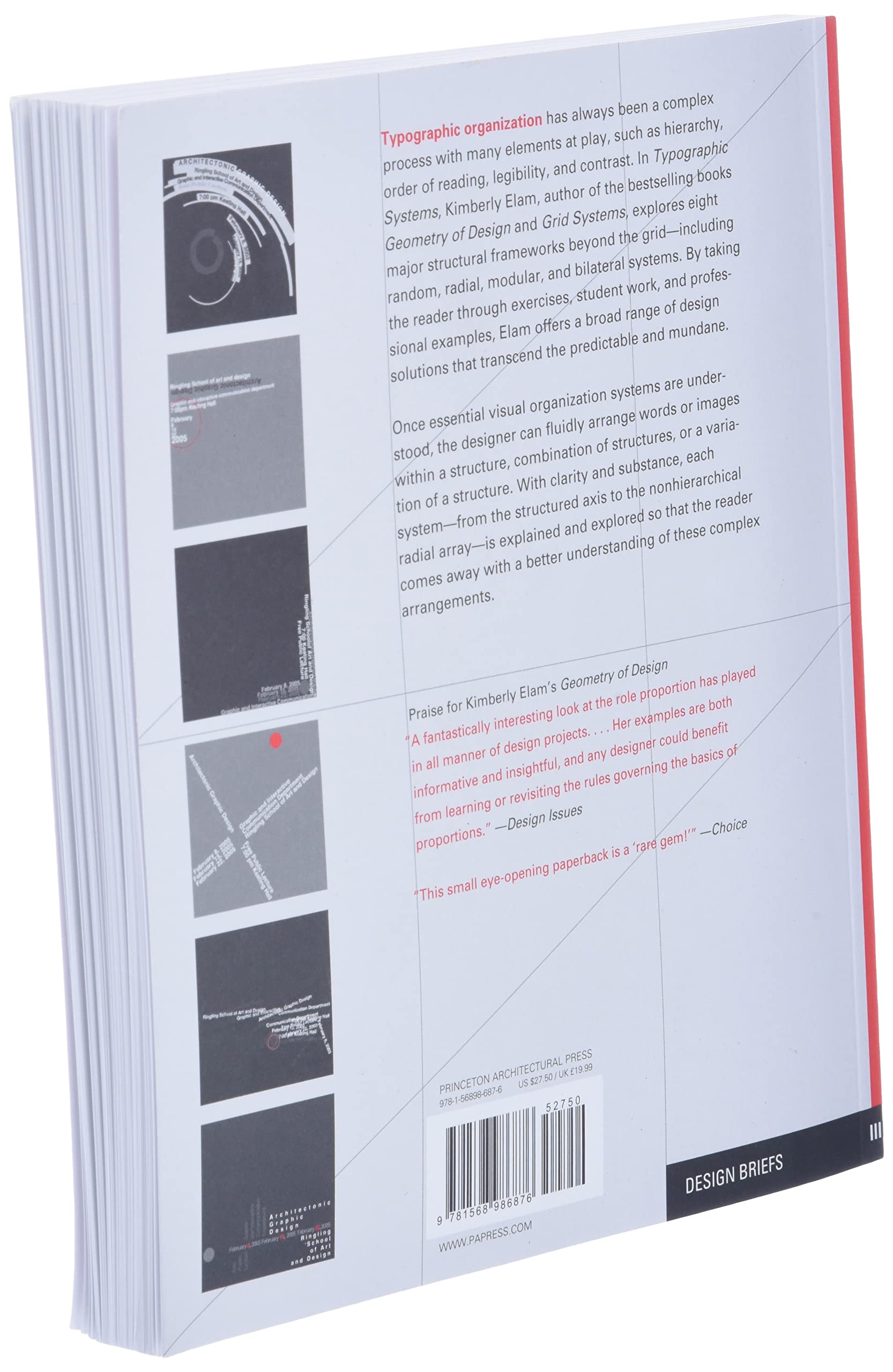 Typographic Systems of Design: Frameworks for Type Beyond the Grid (Graphic Design Book on Typography Layouts and Fundamentals),Used