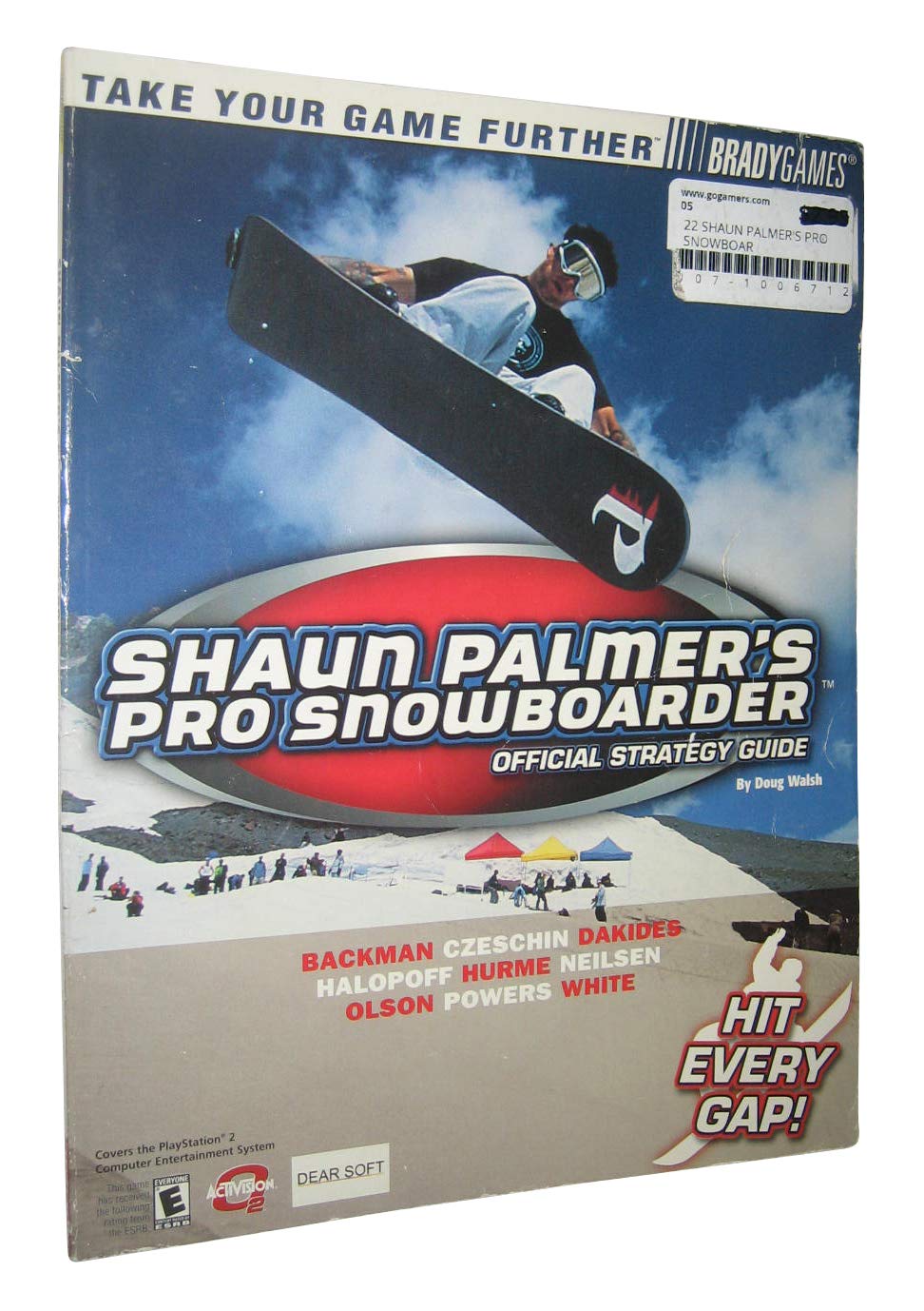 Shaun Palmer'S Pro Snowboarder: Official Strategy Guide,New