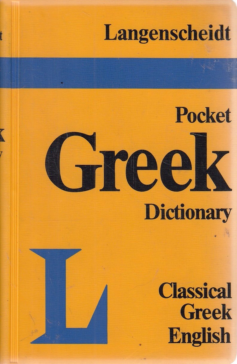 Langenscheidt's Pocket Dictionary Classical Greek (Langenscheidt's Pocket Dictionaries),New