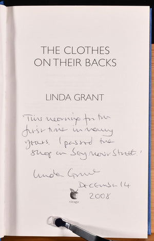 The Clothes On Their Backs: A Novel,Used