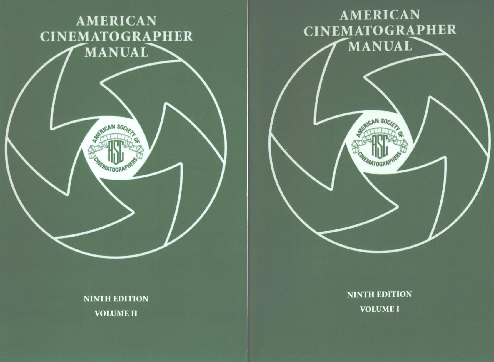 American Cinematographer Manual, 9th Edition,Used