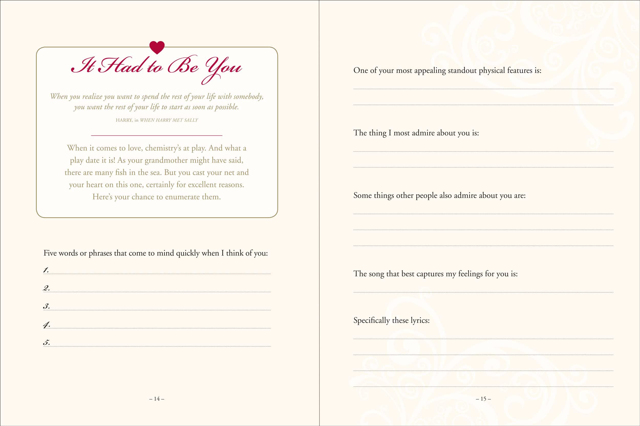 Why I Love You: A Journal of Us (What I Love About You Journal),Used