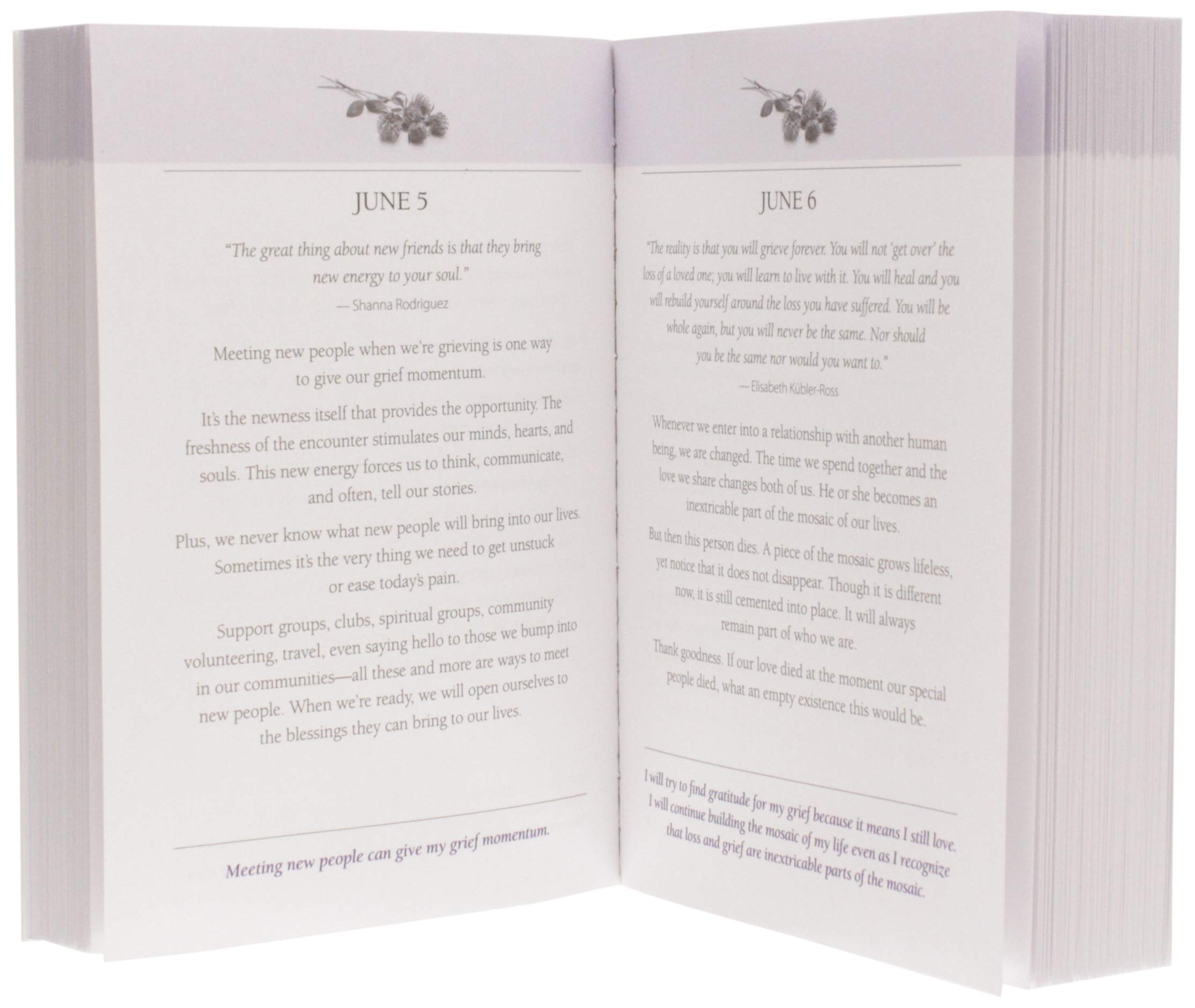 Grief One Day at a Time: 365 Meditations to Help You Heal After Loss,Used