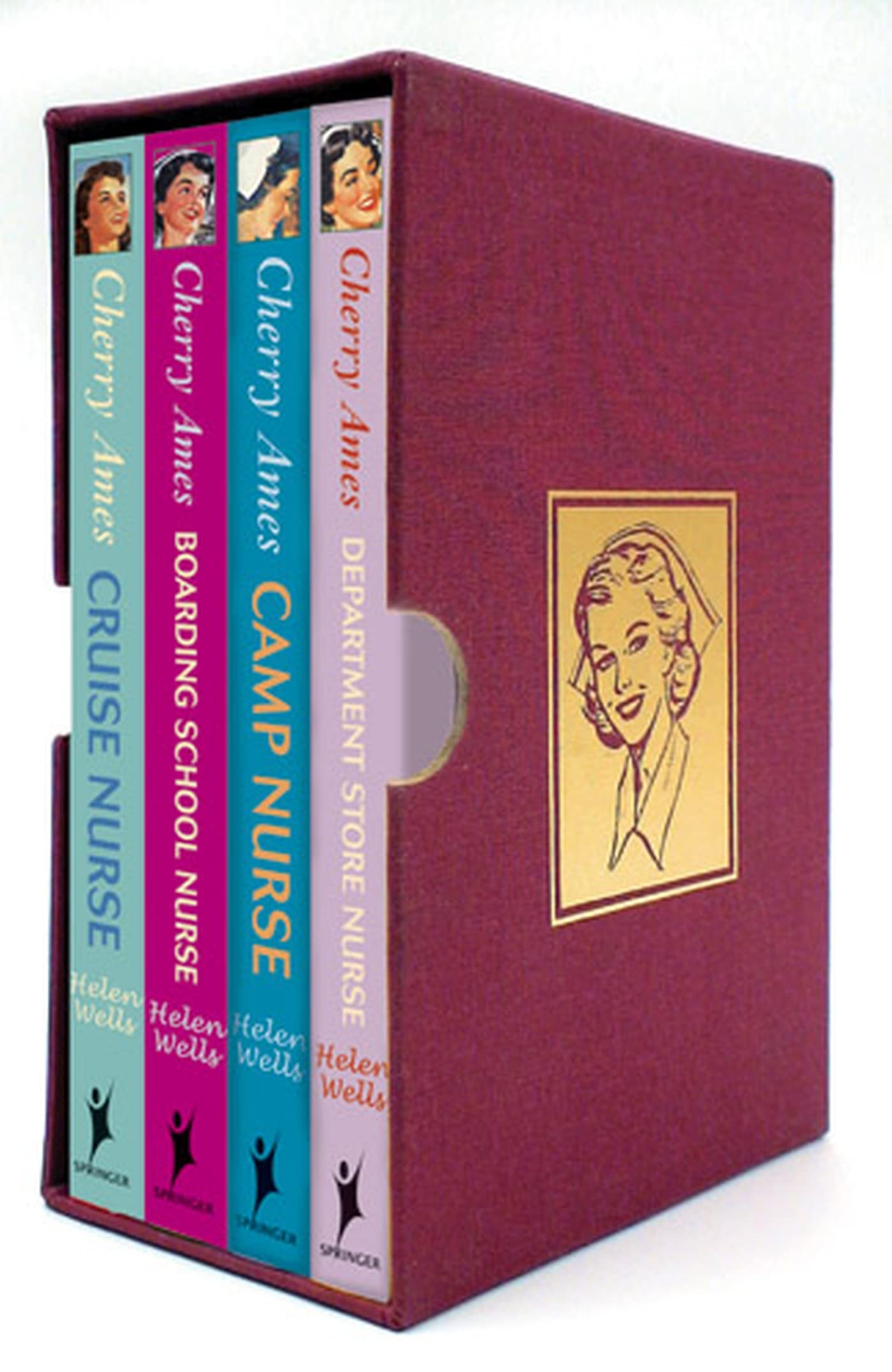 Cherry Ames Nursing Series Boxedset (Books 912) Cruise Nurse, Boarding School Nurse, Department Store Nurse And Camp Nurse,Used