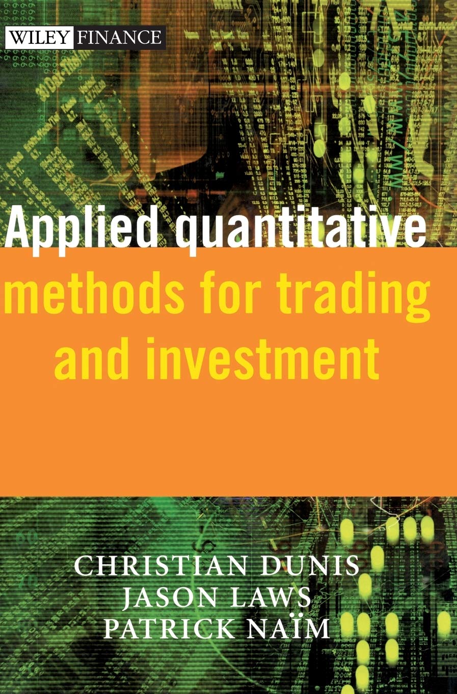 Applied Quantitative Methods For Trading And Investment,New