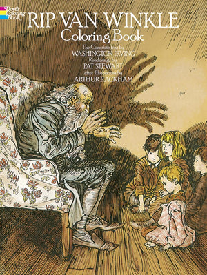 Rip Van Winkle Coloring Book (Dover Classic Stories Coloring Book),Used