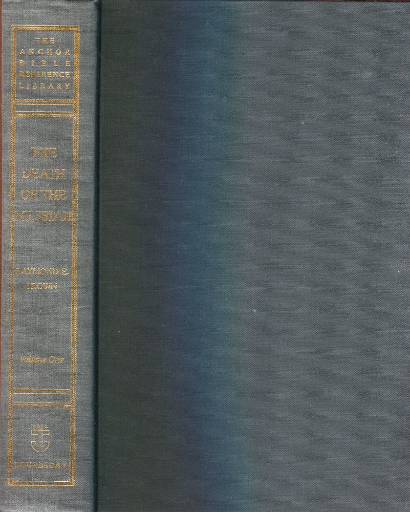 Death of the Messiah Volume 1 (Anchor Bible Reference),Used
