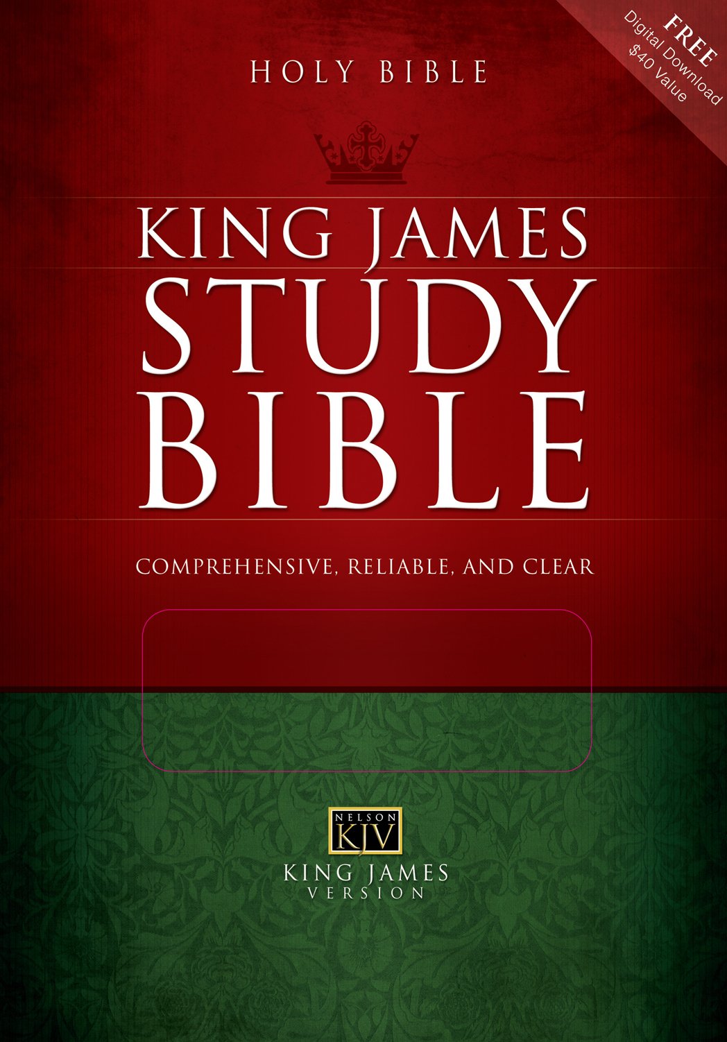 Holy Bible King James Version Study Bible (Burgundy),New