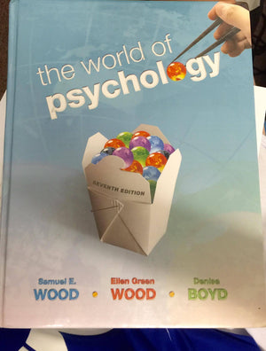 The World of Psychology (7th Edition),Used