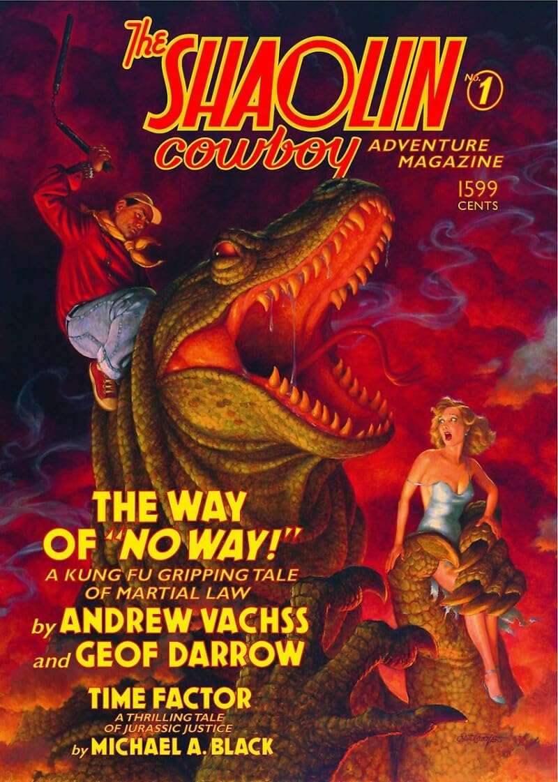 The Shaolin Cowboy Adventure Magazine,Used