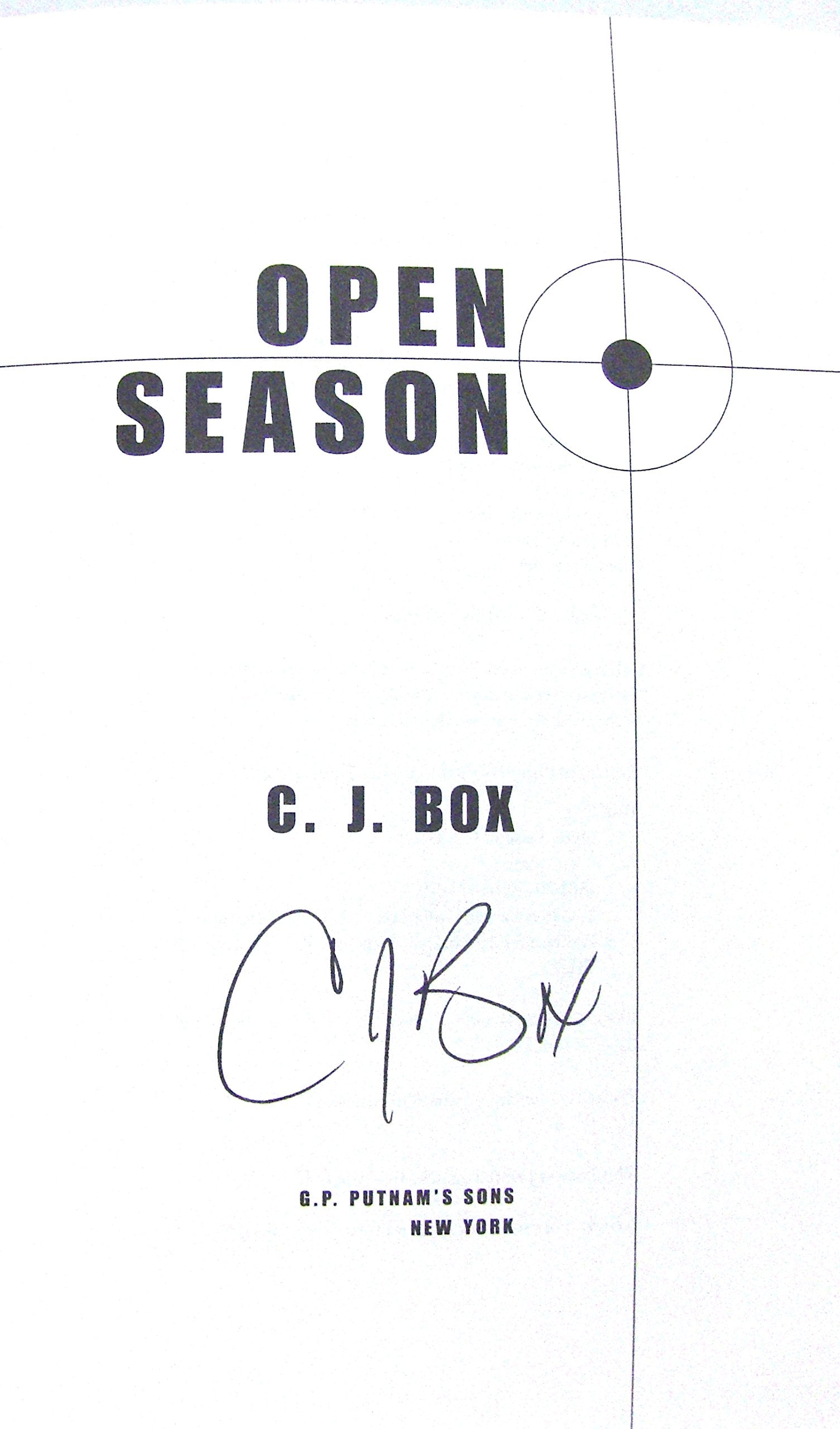 Open Season (A Joe Pickett Novel),Used