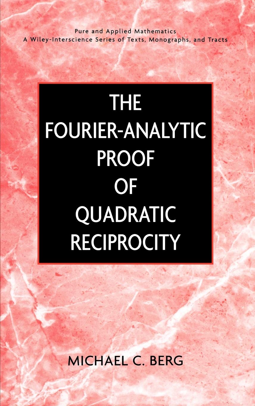 The Fourieranalytic Proof Of Quadratic Reciprocity