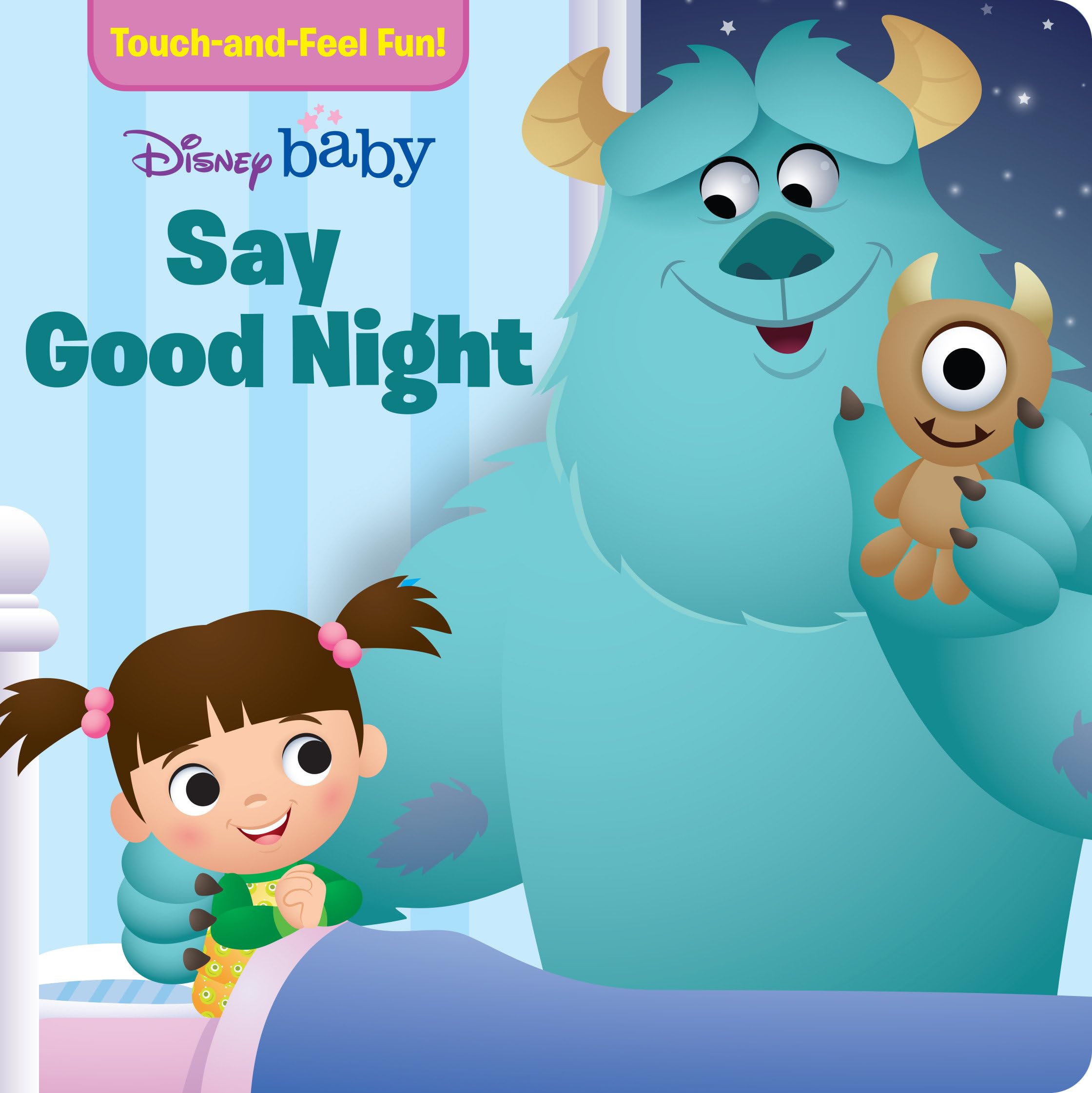 Disney Baby: Say Good Night (A Touchandfeel Book)