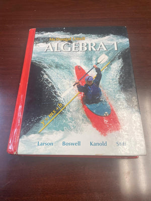 McDougal Littell Algebra 1 (McDougal Littell Mathematics),New