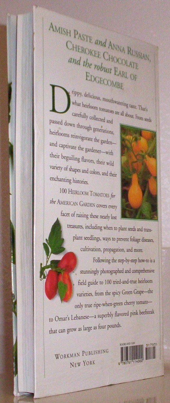 Smith & Hawken: 100 Heirloom Tomatoes for the American Garden,Used