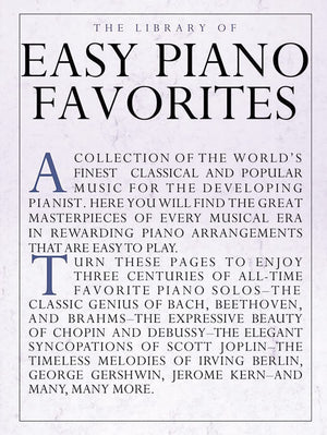 The Library of Easy Piano Favorites,Used