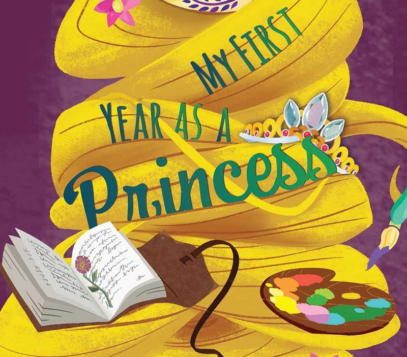 Disney Tangled The Series: My First Year as a Princess (Replica Journal),Used