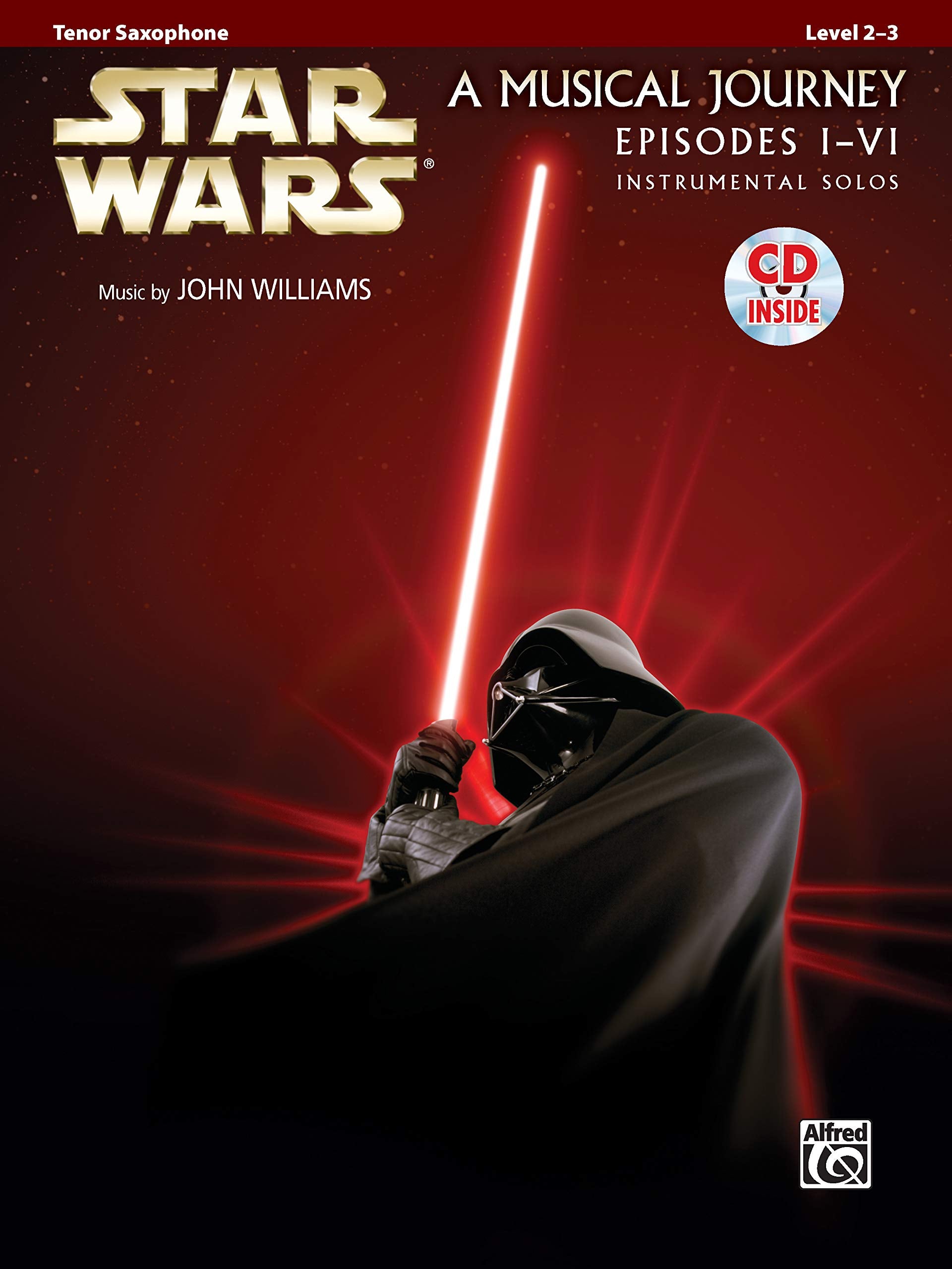 Star Wars Instrumental Solos (Movies IVI): Tenor Sax, Book & Online Audio/Software (Pop Instrumental Solos Series),Used